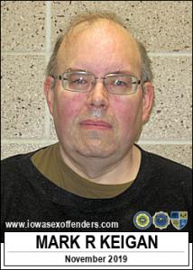 Mark Ronald Keigan a registered Sex Offender of Iowa