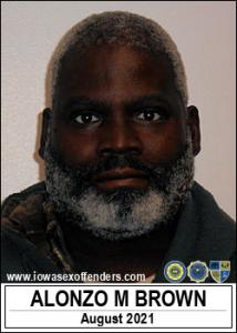 Alonzo Morman Brown a registered Sex Offender of Iowa