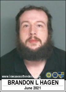 Brandon Lewis Hagen a registered Sex Offender of Iowa