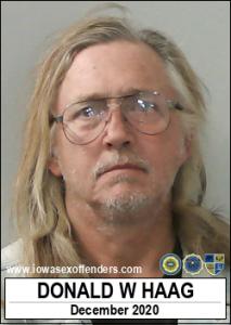 Donald William Haag a registered Sex Offender of Iowa