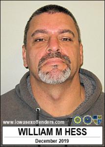 William Mark Hess a registered Sex Offender of Iowa