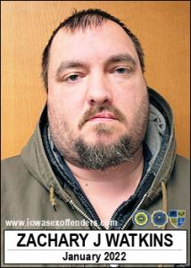 Zachary James Watkins a registered Sex Offender of Iowa