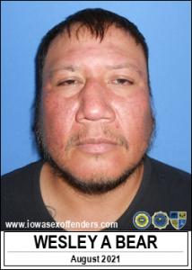 Wesley Alan Bear a registered Sex Offender of Iowa