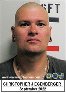 Christopher John Egenberger a registered Sex Offender of Iowa