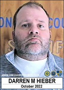 Darren Michael Hieber a registered Sex Offender of Iowa