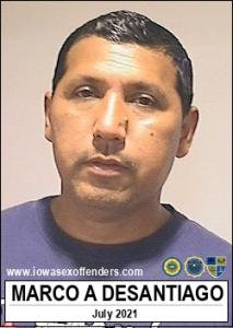 Marco Antonio Desantiago a registered Sex Offender of Iowa