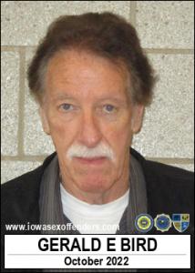 Gerald Edwin Bird a registered Sex Offender of Iowa