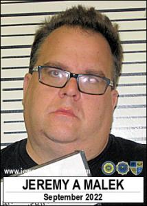 Jeremy Alan Malek a registered Sex Offender of Iowa