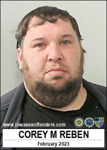 Corey Michael Reben a registered Sex Offender of Iowa