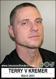 Terry Vincent Kremer a registered Sex Offender of Iowa