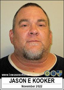 Jason Edward Kooker a registered Sex Offender of Iowa
