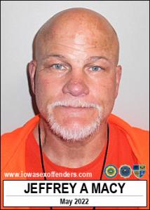 Jeffrey Allen Macy a registered Sex Offender of Iowa