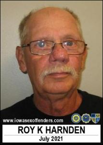 Roy Kelvin Harnden a registered Sex Offender of Iowa