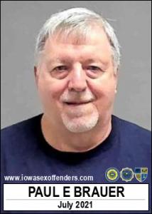 Paul Emert Brauer a registered Sex Offender of Iowa