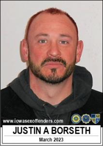 Justin Allen Borseth a registered Sex Offender of Iowa