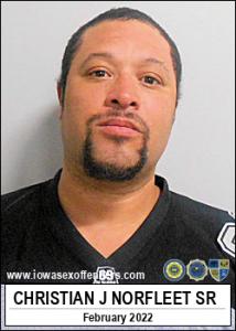 Christian Jonas Norfleet Sr a registered Sex Offender of Iowa