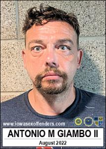 Antonio Monte Giambo II a registered Sex Offender of Iowa