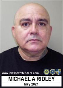 Michael Allen Ridley a registered Sex Offender of Iowa