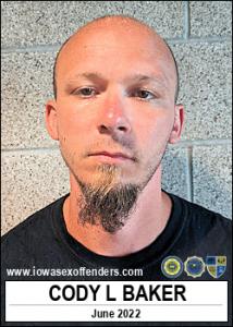 Cody Lee Baker a registered Sex Offender of Iowa