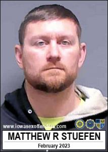 Matthew Robert Lee Stuefen a registered Sex Offender of Iowa