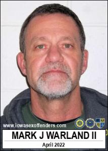 Mark Joseph Warland II a registered Sex Offender of Iowa