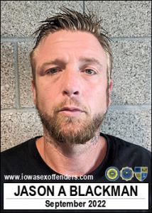 Jason Allan Blackman a registered Sex Offender of Iowa