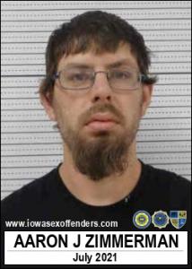 Aaron Joseph Zimmerman a registered Sex Offender of Iowa