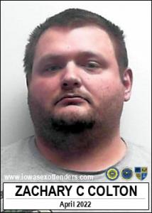 Zachary Carter Colton a registered Sex Offender of Iowa