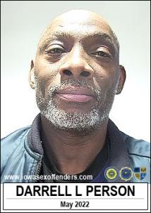 Darrell Lee Person a registered Sex Offender of Iowa