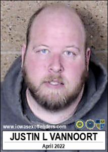 Justin Lee Vannoort a registered Sex Offender of Iowa