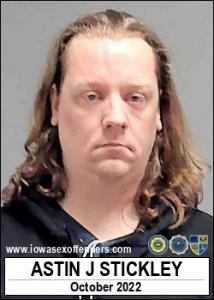 Astin Jeffery Stickley a registered Sex Offender of Iowa