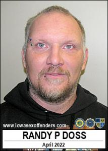 Randy Paul Doss a registered Sex Offender of Iowa