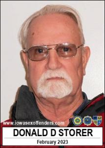 Donald Daye Storer a registered Sex Offender of Iowa