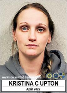 Kristina Candis Upton a registered Sex Offender of Iowa