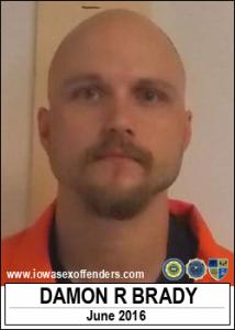 Damon Richard Brady a registered Sex Offender of Iowa