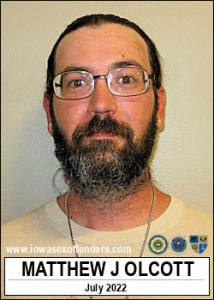 Matthew John Olcott a registered Sex Offender of Iowa