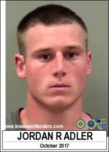 Jordan Ray Adler a registered Sex Offender of Iowa