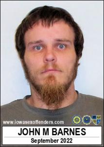 John Michael Barnes a registered Sex Offender of Iowa