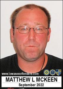 Matthew Lee Mckeen a registered Sex Offender of Iowa