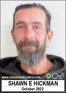 Shawn Edward Hickman a registered Sex Offender of Iowa