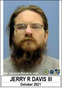 Jerry Robert Davis III a registered Sex Offender of Iowa