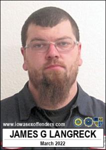 James Gregory Langreck a registered Sex Offender of Iowa