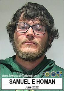Samuel Edward Homan a registered Sex Offender of Iowa