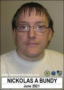 Nickolas Adam Bundy a registered Sex Offender of Iowa