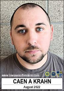Caen Alexander Krahn a registered Sex Offender of Iowa