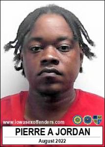 Pierre Antwon Jordan a registered Sex Offender of Iowa