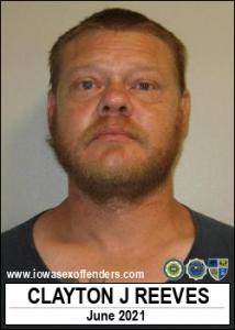 Clayton James Reeves a registered Sex Offender of Iowa
