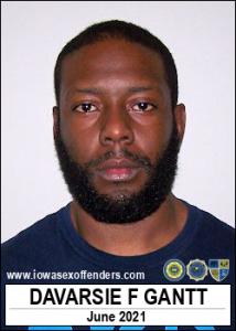 Davarsie Fontain Dasean Gantt a registered Sex Offender of Iowa