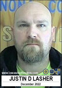Justin Dean Lasher a registered Sex Offender of Iowa