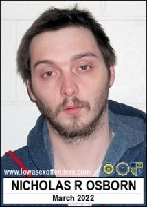 Nicholas Russell Osborn a registered Sex Offender of Iowa